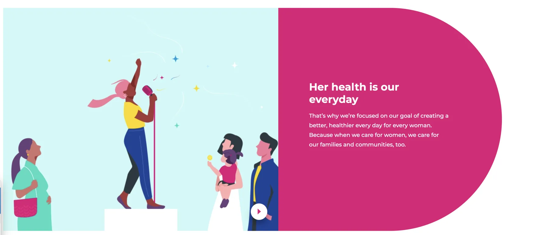 Her health is our everyday: illustrated video module about caring for women, families, and communities